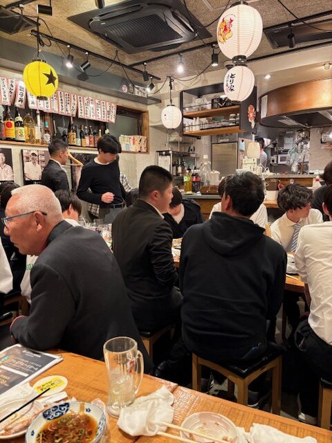 試合後慰労会