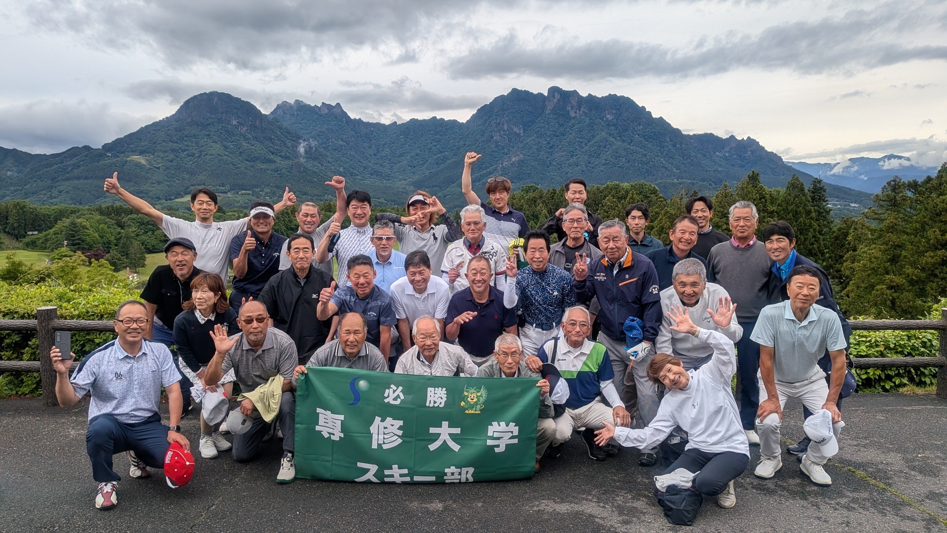 ６月 ＯＢＯＧ会ゴルフコンペ（妙義カントリークラブ&親睦会)